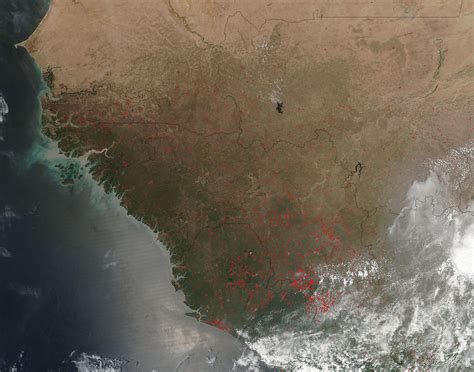 West African Agricultural Fire [IMAGE] | EurekAlert! Science News Releases