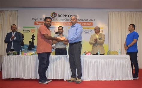Diptayan Ghosh and Sammed Shete win 1st RCPP Rapid and Blitz Rating ...