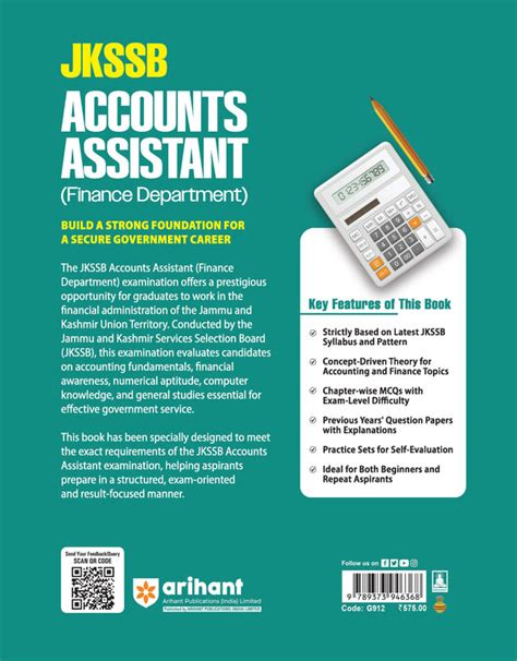 JKSSB Accounts Assistant (Finance Department) Recruitment Exam 2026 ...