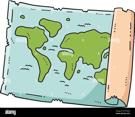 Map Cartoon Outline Image 的图像结果