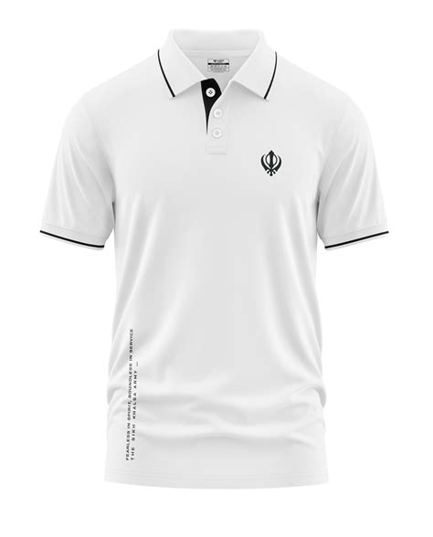 Khanda Polo Collar T-Shirt – Warriorworld