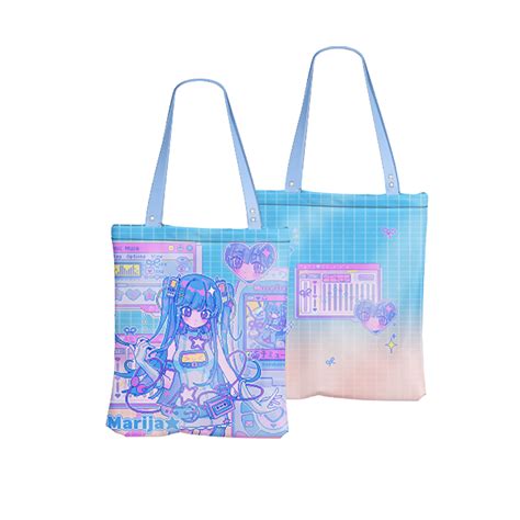 【Pre-Sale】Muse Dash | Electronic Muse | Satin Tote Bag – hasuhasugoods