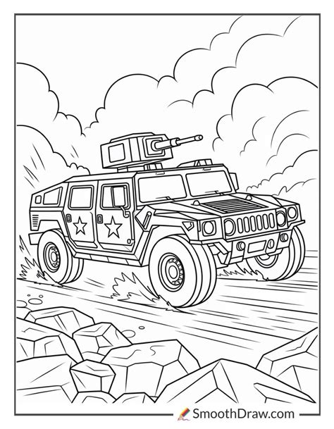 52 Army Coloring Pages (Free Printables) - Smooth Draw