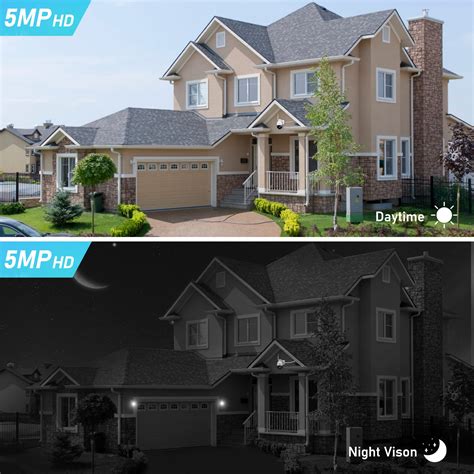 Buy YoLuKe PTZ Camera Outdoor,5MP 20X Optical Zoom WiFi IP Camera with ...