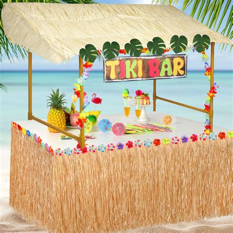 Luau Party Supplies Hawaiian Luau Party Decorations Tiki Bar ...