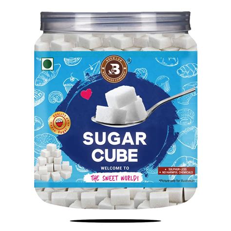 Brew Lab Sulphur Less White Sugar Cube (250 g) | No Harmful Chemicals ...