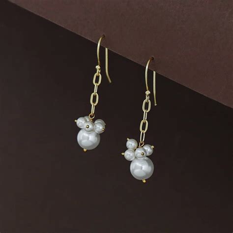 Helmi Golden Pearl Drop – Adore By Priyanka