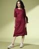 Buy Wine Kurtas for Women by Acai Online | Ajio.com