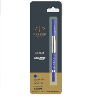 PARKER ULTRA FINE NAVIGATOR ROLLER BALL PEN REFILLS (0.5MM - NEEDLE TIP ...