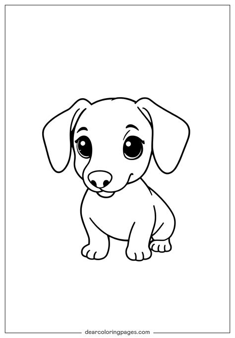 Wiener Dog Coloring Pages [2025]