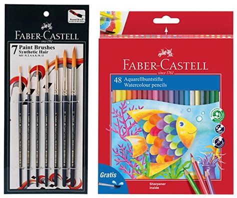 Faber-Castell Design Series Aquarelle Full Length Water Color Pencils ...