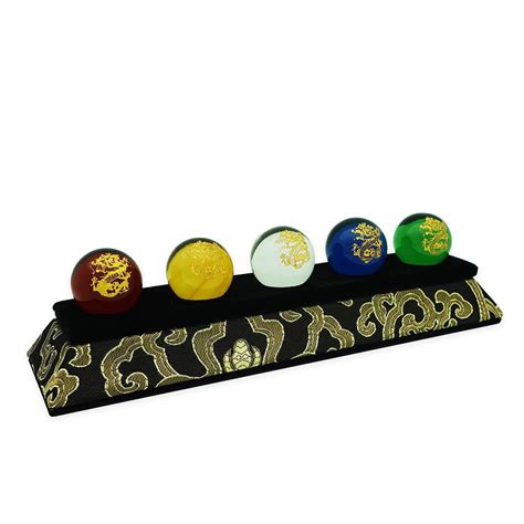 Five Element Dragons Crystal Balls | FENG SHUI BESTBUY