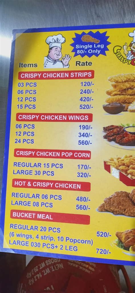 Menu at Prabhjot Stationary, New Delhi