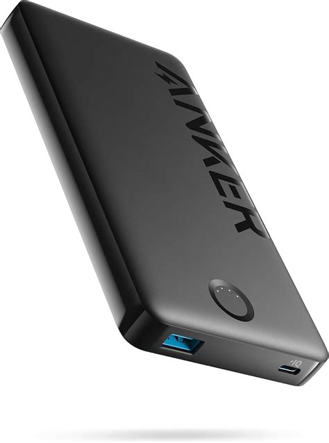 Anker Power Bank, 10K Portable Charger (PowerCore PIQ), High-Capacity ...