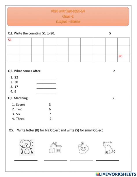 Class 1 Teaching Math 1 Exercise 的图像结果