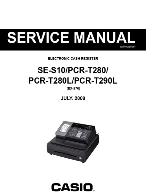 Casio PCR T280 Programming 的图像结果