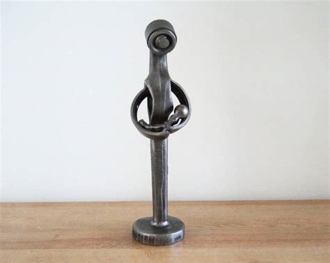 Mother & Child Statue Home Decor Metal Sculpture Gift for Parents ...