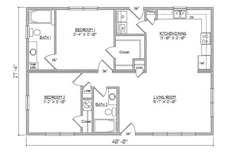 Blue Ridge Modular Home Floor Plan Goldsboro, NC