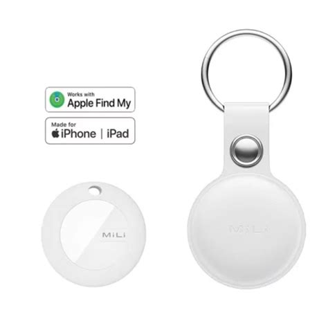 Buy Mitag Anti Loss Device with Keychain for Dogs and Cats (White ...