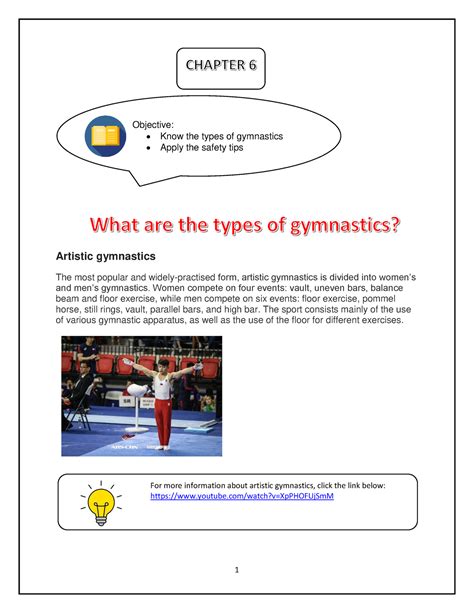 Artistic Gymnastics Types at Oscar Godson blog