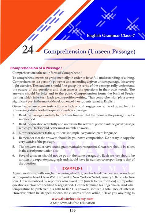 Unseen Passage For Class 7 For Class 7 English Unseen Passage Akbar