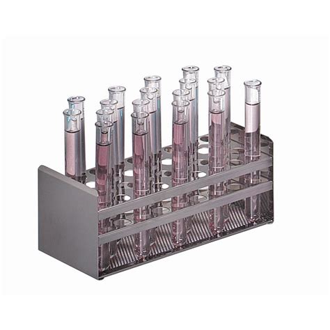 B8R07415 - Grant Metal Test Tube Rack - 25mm | Philip Harris