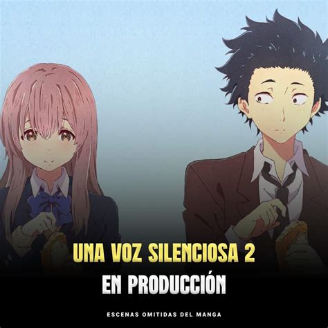 A Silent voice 2/ Una voz silenciosa 2 Koe no Katachi 2 : r/Anime__news
