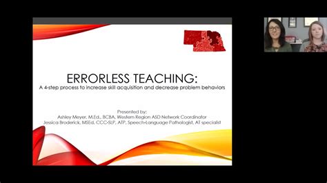 Errorless Teaching | MediaHub | University of Nebraska-Lincoln