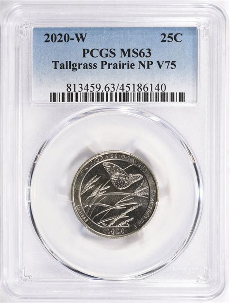 2020-W America the Beautiful Quarter Tallgrass Prairie National Park ...