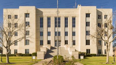 Brazoria County Courthouse (Angleton, Texas) | Stock Photos