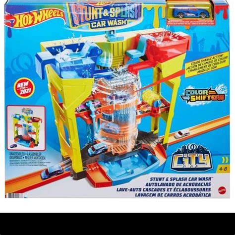 Jual Hot Wheels Stunt & Splash Car Wash Playset Mattel - Jakarta Barat ...