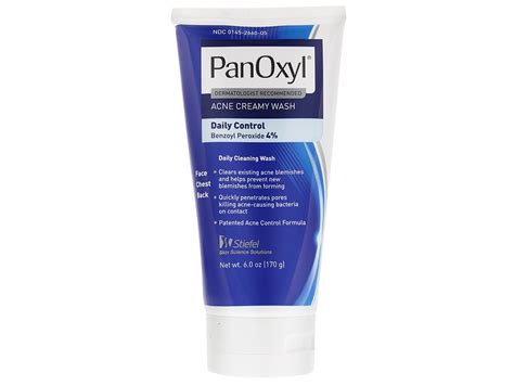 Skin Care | PanOxyl Acne Creamy Wash 4% Benzoyl Peroxide | LovelySkin