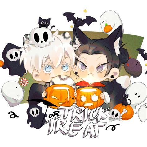 Adorable Gojo and Geto Chibi moments captured well