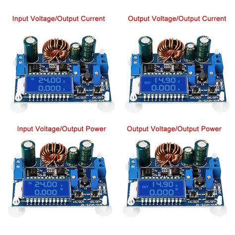 Buck Boost Converter Display, Buck-Boost Board DC 5.5-30V 12v to DC 0.5 ...