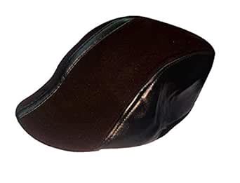 Buy Krystle Men's Brown cotrise Leather Golf Cap at Amazon.in