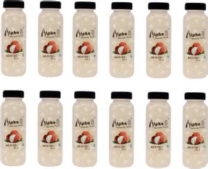 ALPHA 8 Litchi Juice (24 x 200ml) Natural Energizer & Immunity Booster ...