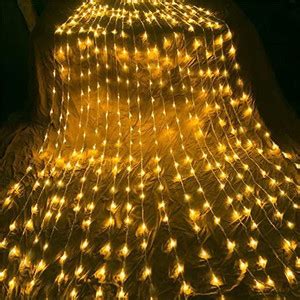 Shop Code 180 LEDs 10 m Yellow Steady Net/Mesh Rice Lights Price in ...