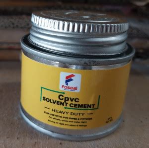 FOSEALJR 59ml cpvc solvent cement Adhesive Price in India - Buy ...