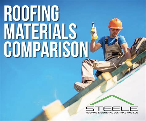 Roofing Material Comparison - Steele Roofing