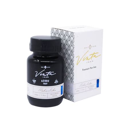 Vinta Original Collection Maharlika Ink Bottle, Azure Blue - 30ml – Makoba
