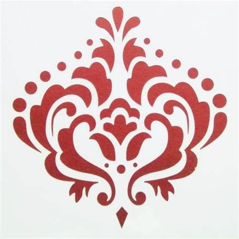 Damask Stencil