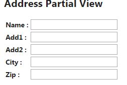 Image result for MVC Partial View Example