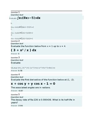 Image result for Basic Calculus Quarter 4 Module 5