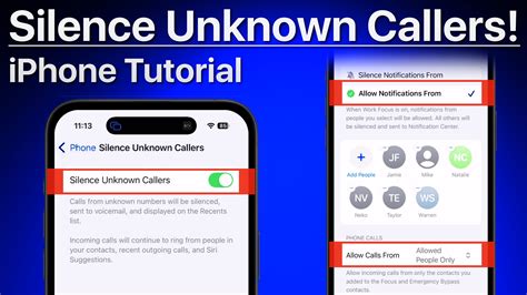 Silence Unknown Callers on iPhone to prevent Spam & Interruptions ...