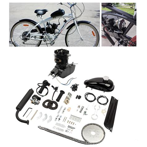 Buy MOTOOS 2-stroke 50cc engine kit Compatible with most 26" or 28 ...