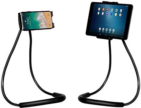 Auslese™ Universal Lazy Neck Bracket Cell Phone & Tablet Holder Stand ...