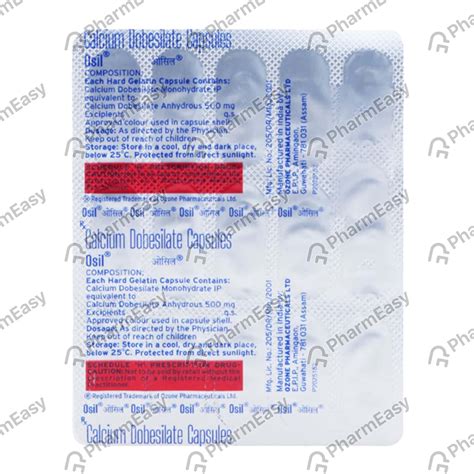 Buy Osil 500 MG Capsule (15) Online at Flat 15% OFF | PharmEasy
