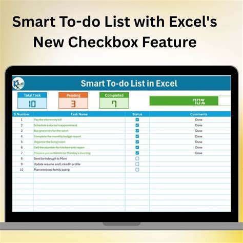 Excel Checklist Template With Checkbox