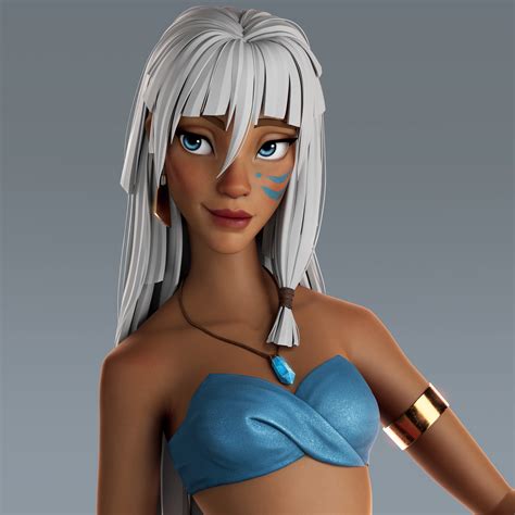 ArtStation - Kida from Atlantis
