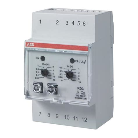 Buy ABB 3DE Earth Leakage Circuit Breakers (LV) 2CSJ201001R0002 — Vashi ...